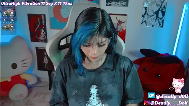 Snapshot of Deadly_Doll chatting on January 12, 2026, 10:47 pm Deadly Doll online show from January 12, 2026, 10:47 pm