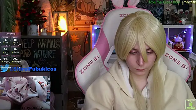 ShiroiFubuki online show from December 15, 2024, 7:31 pm