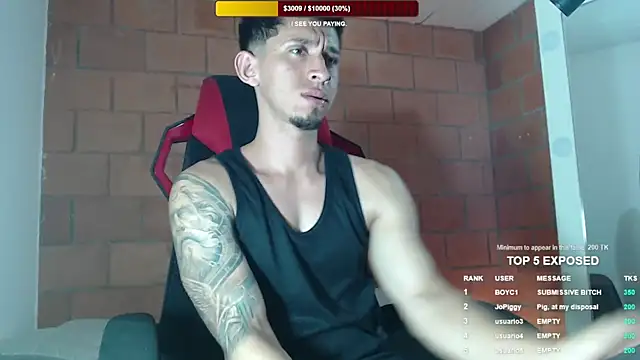 stevenSEX123 online show from April 9, 2026, 3:52 am