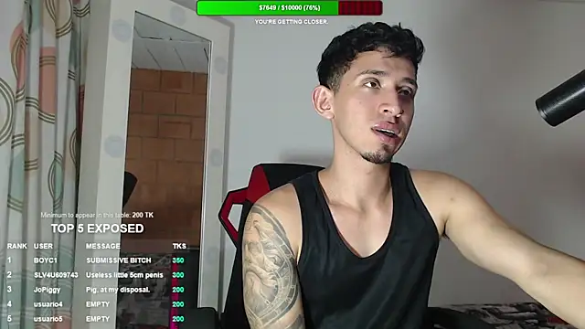 stevenSEX123 online show from July 14, 2026, 2:16 am