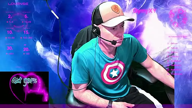 Snapshot of GymyXY chatting on February 11, 2025, 9:20 am GymyXY online show from February 11, 2025, 9:20 am