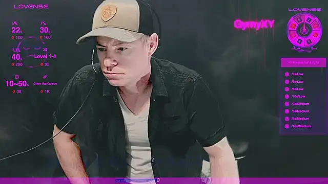 Snapshot of GymyXY chatting on February 16, 2025, 7:48 am GymyXY online show from February 16, 2025, 7:48 am