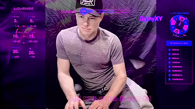 Snapshot of GymyXY chatting on February 27, 2025, 7:30 am GymyXY online show from February 27, 2025, 7:30 am