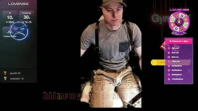 Snapshot of GymyXY chatting on February 2, 2025, 8:19 pm GymyXY online show from February 2, 2025, 8:19 pm