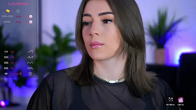 AishaCarter online show from November 6, 2025, 6:01 pm