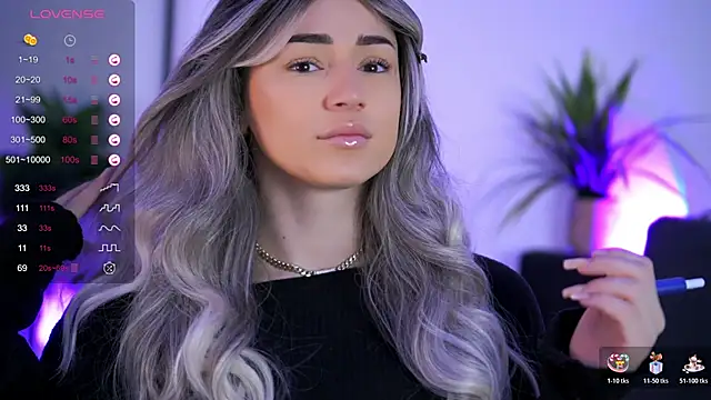 AishaCarter online show from December 18, 2025, 4:06 am