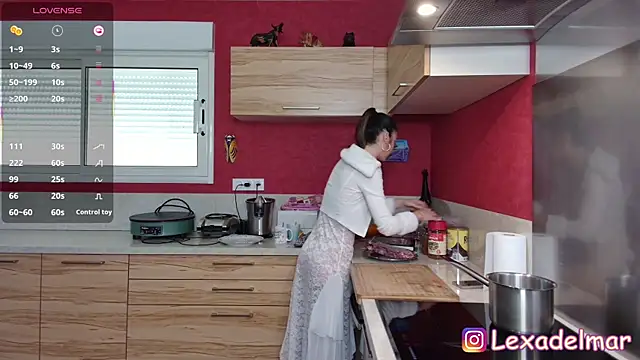 Lexa del mar online show from March 19, 2026, 9:20 am