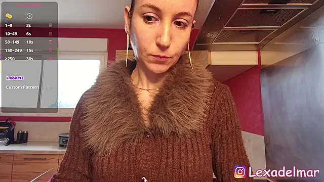 Lexa del mar online show from February 17, 2026, 9:06 am