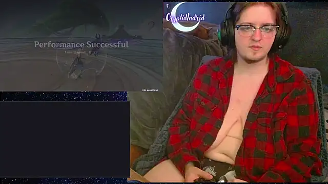 CryptidIndrid online show from January 15, 2025, 11:40 pm