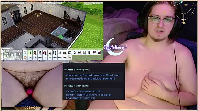 CryptidIndrid online show from February 5, 2025, 4:59 am