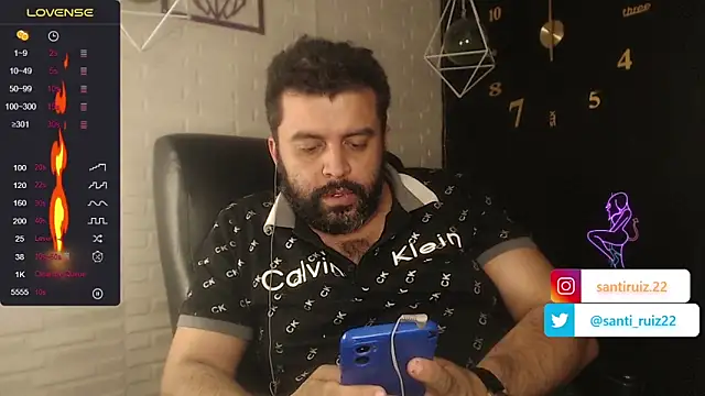 Santi Ruiz2 online show from January 31, 2025, 11:35 pm