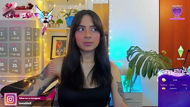 Yeriawaddell  online show from December 6, 2024, 12:51 am