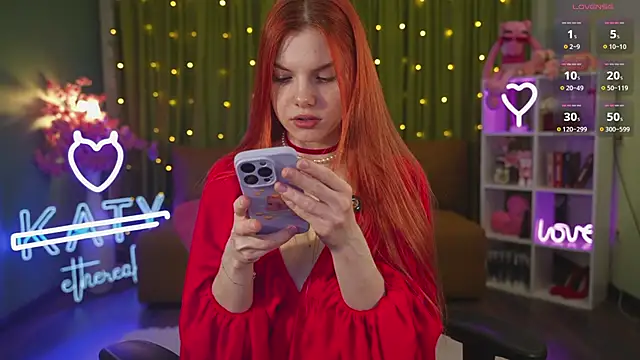 Katy  Ethereal online show from October 10, 2025, 2:45 am