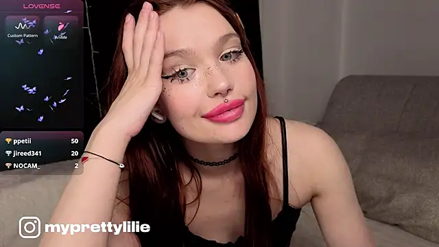 PrettyLilie online show from April 15, 2026, 7:58 pm