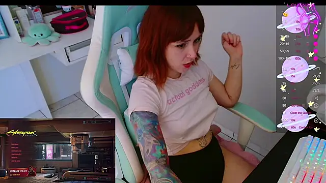 Ahrya  online show from March 21, 2026, 11:19 pm