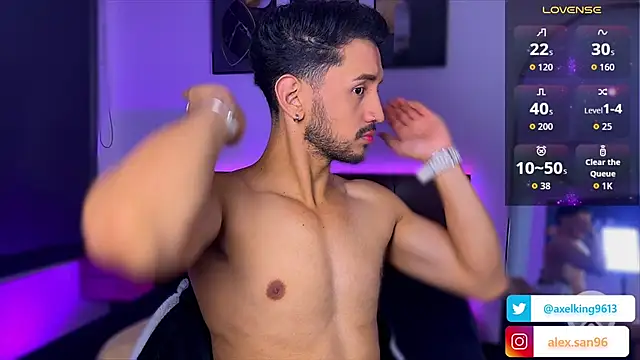 AxelKing1326 online show from January 9, 2026, 10:06 pm