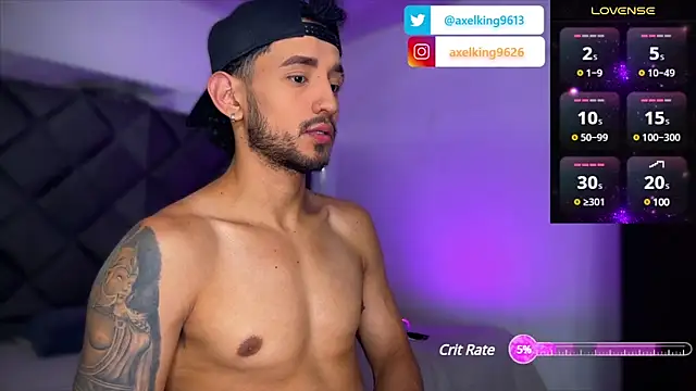 Snapshot of AxelKing1326 chatting on March 3, 2025, 10:10 pm AxelKing1326 online show from March 3, 2025, 10:10 pm