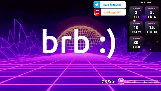 Snapshot of AxelKing1326 chatting on February 20, 2025, 10:15 pm AxelKing1326 online show from February 20, 2025, 10:15 pm