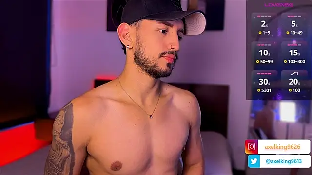 AxelKing1326 online show from March 16, 2026, 10:45 pm