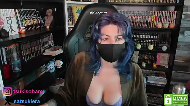 Snapshot of _Satsuki_ chatting on October 1, 2025, 1:59 pm  Satsuki  online show from October 1, 2025, 1:59 pm