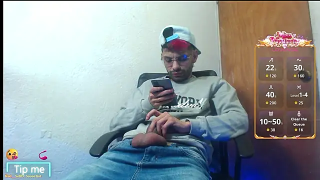 GrayHornyX online show from January 14, 2026, 7:23 am