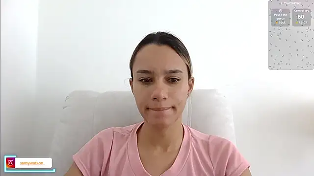 SamanthaWatson online show from March 20, 2026, 1:23 pm