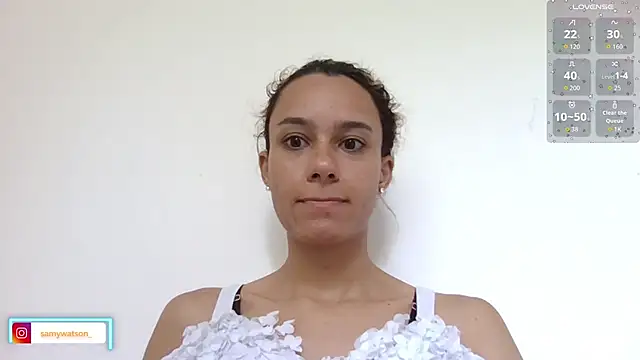 SamanthaWatson online show from October 7, 2025, 4:52 pm