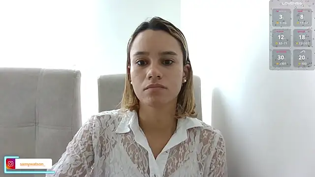 SamanthaWatson online show from January 16, 2026, 4:44 pm