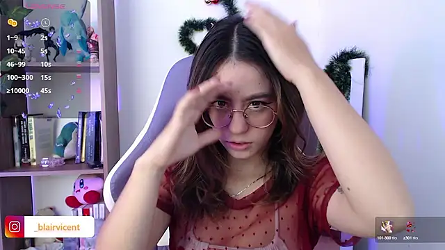 BlairVicent online show from December 9, 2024, 12:19 pm