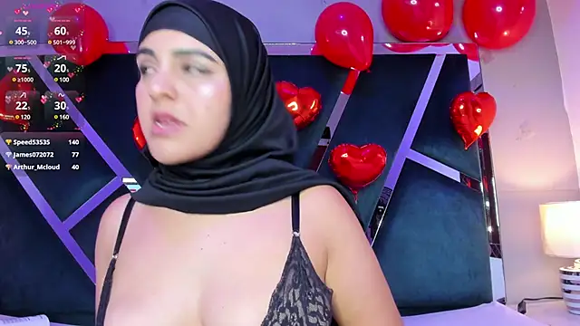 Nahid Jaziri1 online show from February 14, 2025, 11:20 pm