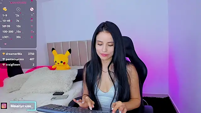 melanyrouse1 online show from March 19, 2025, 1:21 am