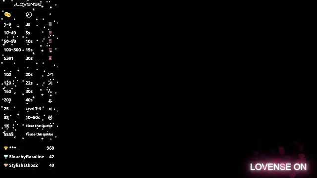 MiissBNasty online show from January 9, 2025, 2:54 am