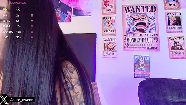 Aliceowenn online show from February 19, 2026, 7:00 pm