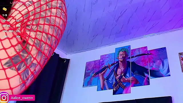 Aliceowenn online show from October 24, 2025, 9:14 pm