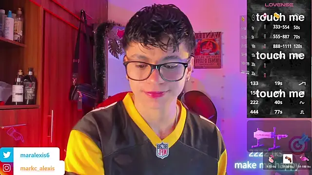 marckalexis online show from July 23, 2026, 10:17 pm