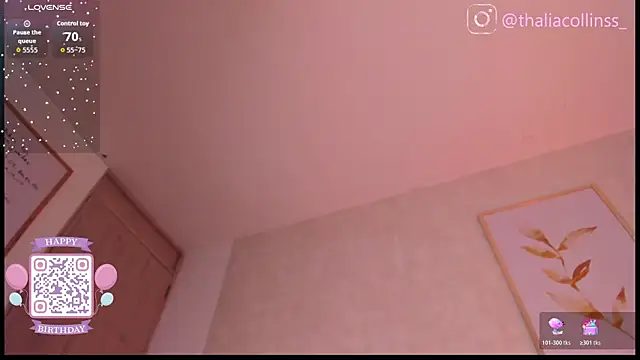 Snapshot of thaliacollins chatting on July 18, 2026, 8:17 pm thaliacollins online show from July 18, 2026, 8:17 pm