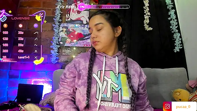 Snapshot of Pucaa_ chatting on October 3, 2025, 11:39 pm Pucaa online show from October 3, 2025, 11:39 pm