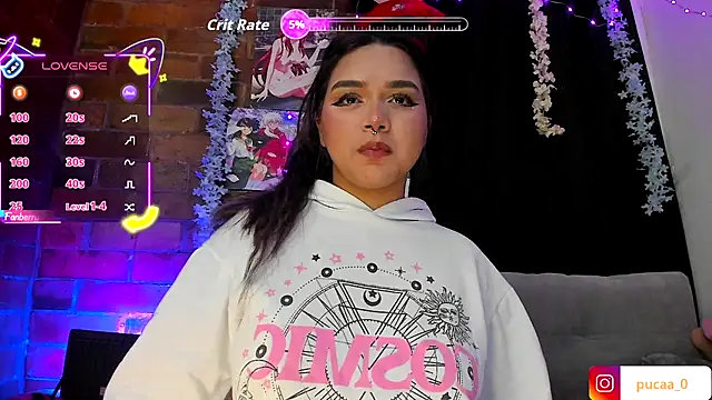 Snapshot of Pucaa_ chatting on October 6, 2025, 1:40 am Pucaa online show from October 6, 2025, 1:40 am