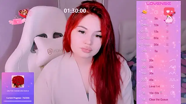 Snapshot of MissClarks chatting on February 9, 2025, 2:07 pm MissClarks online show from February 9, 2025, 2:07 pm