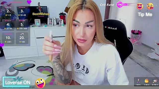 GlossyDiamondX online show from September 9, 2025, 6:23 am