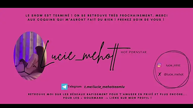 lucie mehott online show from February 25, 2025, 11:32 am