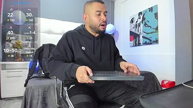 THIAGOXBIG online show from February 24, 2025, 9:41 pm