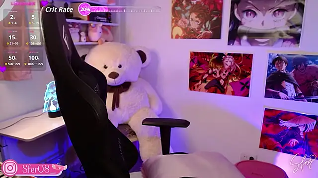 Iamsfer online show from March 22, 2026, 10:44 pm