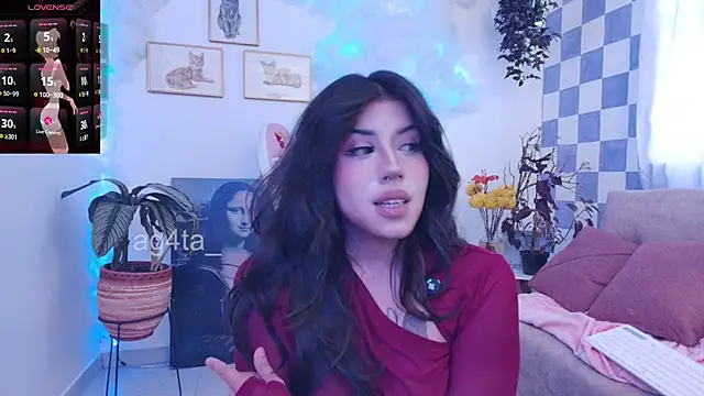 Snapshot of Ag4ta_ chatting on March 11, 2025, 9:48 pm Ag4ta online show from March 11, 2025, 9:48 pm