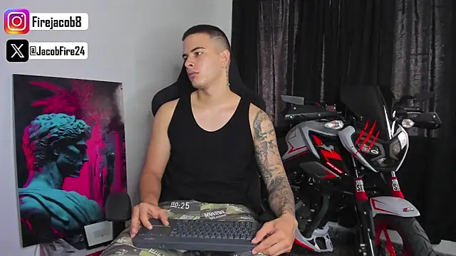 jacob firexx online show from March 18, 2025, 2:28 pm