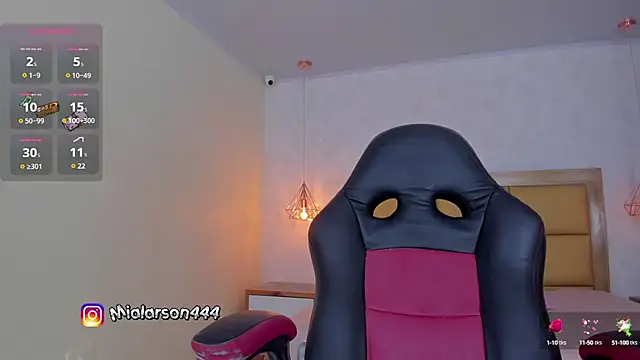 Snapshot of LARSONMIA chatting on March 8, 2025, 12:09 pm LARSONMIA online show from March 8, 2025, 12:09 pm