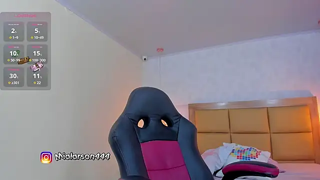 Snapshot of LARSONMIA chatting on March 15, 2025, 12:24 pm LARSONMIA online show from March 15, 2025, 12:24 pm