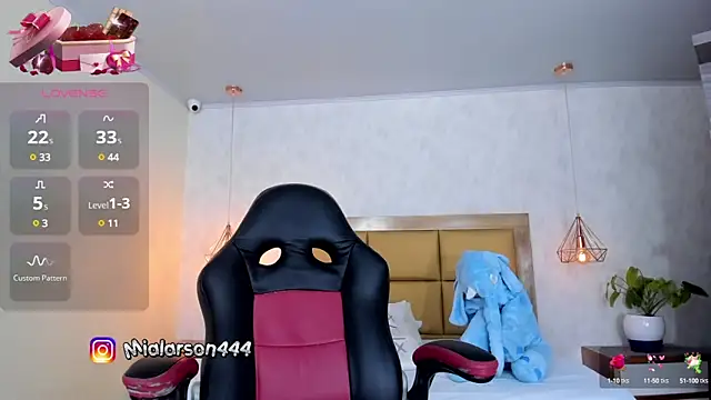 Snapshot of LARSONMIA chatting on March 1, 2025, 11:50 am LARSONMIA online show from March 1, 2025, 11:50 am