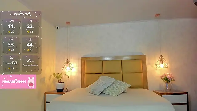 Snapshot of LARSONMIA chatting on October 2, 2025, 12:19 pm LARSONMIA online show from October 2, 2025, 12:19 pm