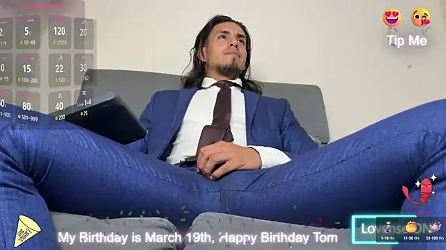 Tom blunt96 online show from March 22, 2025, 4:45 am